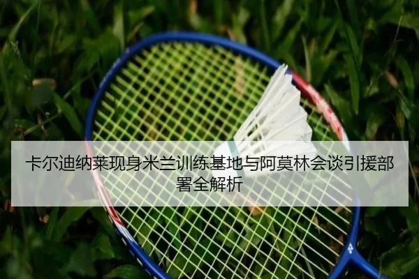 卡尔迪纳莱现身米兰训练基地与阿莫林会谈引援部署全解析